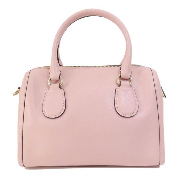 Coach Mini Nolita Satchel Gathered Pink Leather Handbag (Pre-Owned) - Picture 2 of 11